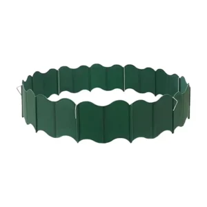 Plastic Garden Fence Edging – 10-Piece DIY Landscape Border