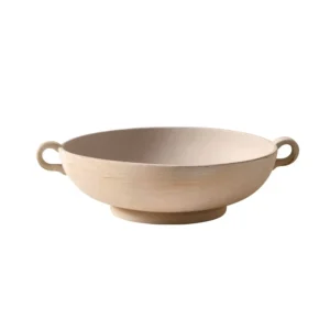 Better Homes & Gardens 9.75" Ceramic Low Stone Distressed Bowl