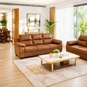 5 Seater Sofa Set (3+1+1) — Spring Model