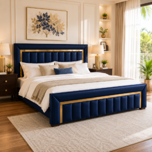 Cushioned Cot with Storage (6×6)