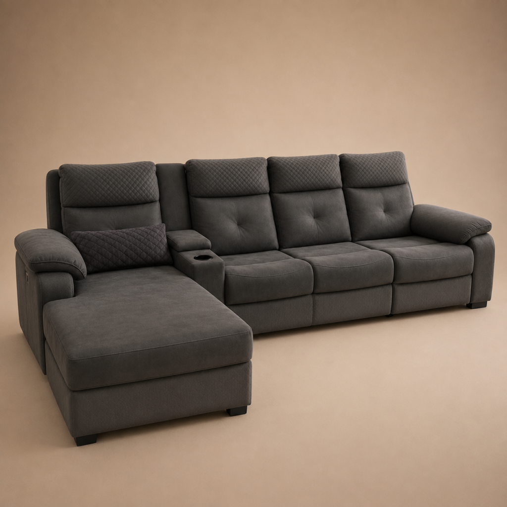 Larger Recliner Sofa (Only 1 Recliner)
